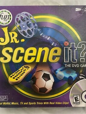 Scene Weaver Jr. Scene It? Trivia Game - Purple and Yellow Accents